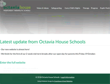 Tablet Screenshot of octaviahouseschools.com